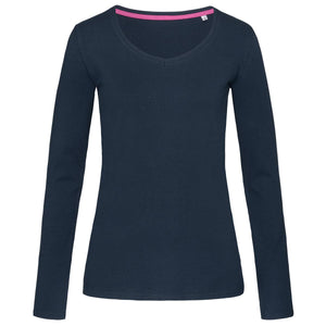 Women's Claire V-neck Long Sleeve