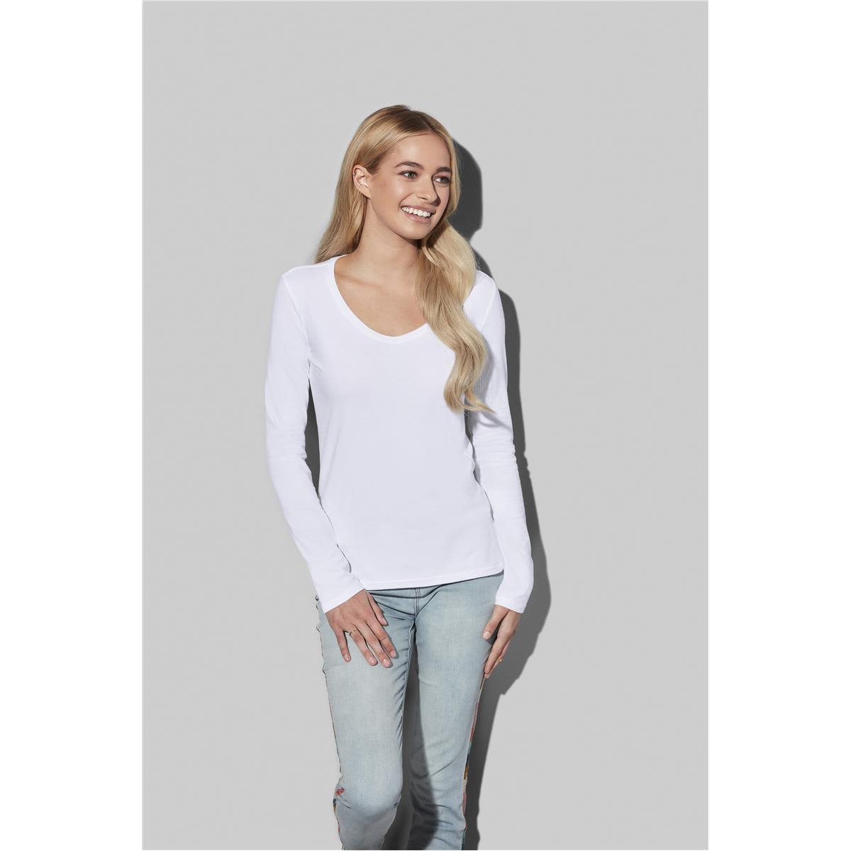 Women's Claire V-neck Long Sleeve