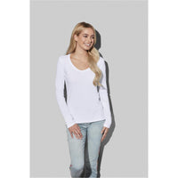 Women's Claire V-neck Long Sleeve