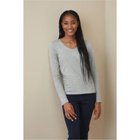 Women's Claire V-neck Long Sleeve