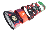 Elastic Wristband Sublimated Double Side with Label INDENT