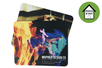 Mouse Mat Small Rectangle Printed Full Colour Locally