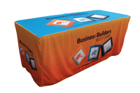 Sublimated Table Cloth Square Fit 762x1835x736mm INDENT