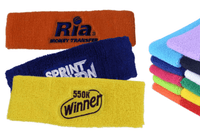 Sweat Head Bands 1 Colour Logo