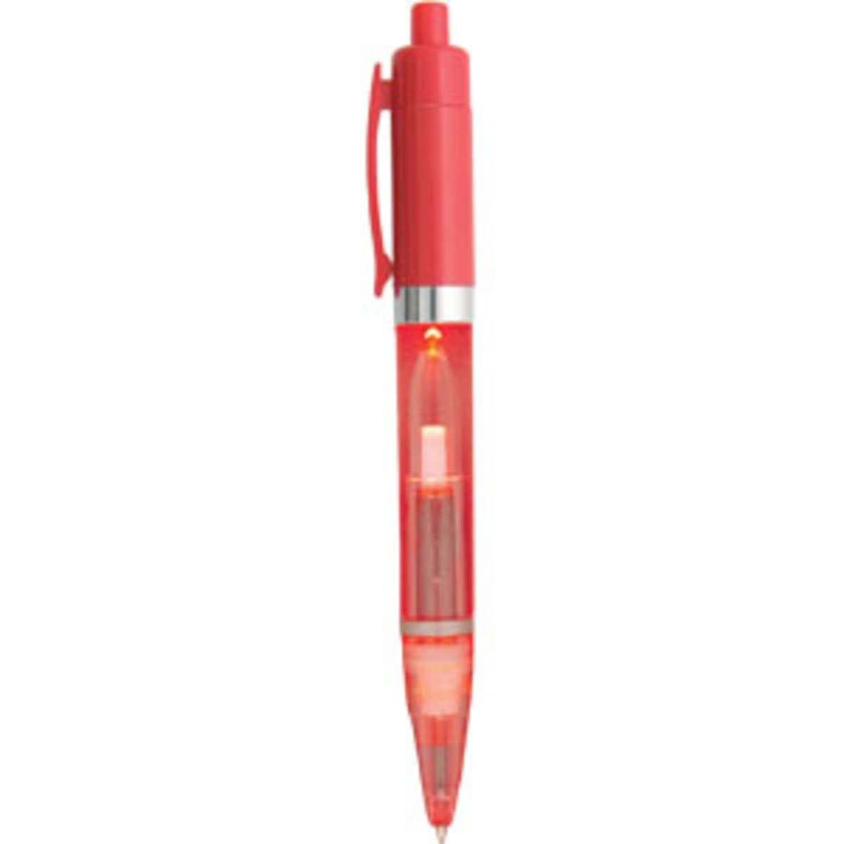 Plastic Light Pen (Red)