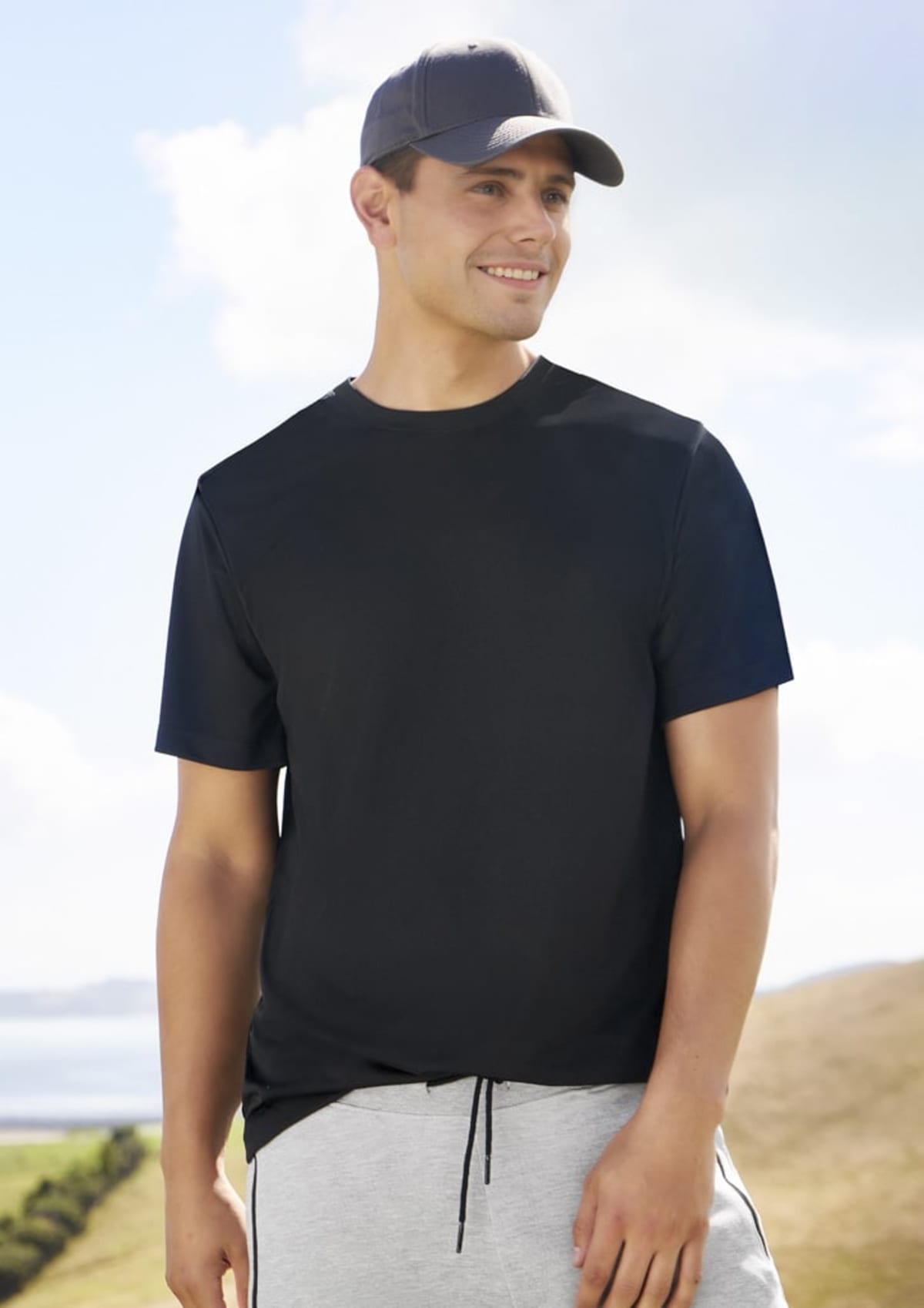 Mens Action Short Sleeve Tee