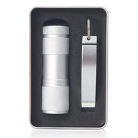 Keyring Set LED Torch Bottle Opener