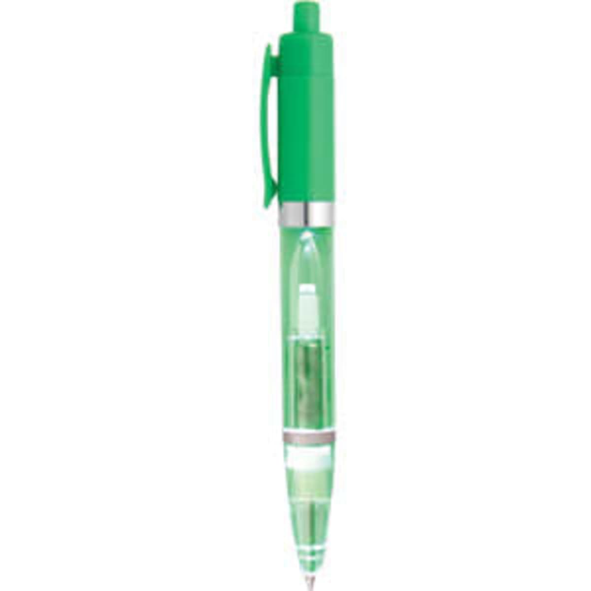 Plastic Light Pen (Green)