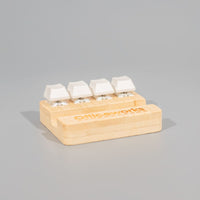Bamboo Stand Holder Key Pressing Stress Reliever