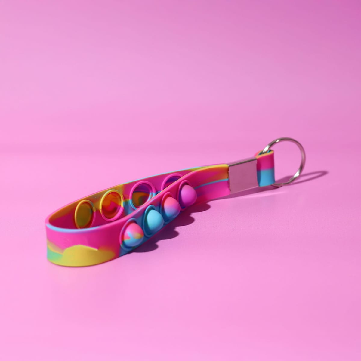 Popper Stress Reliever Key Chain