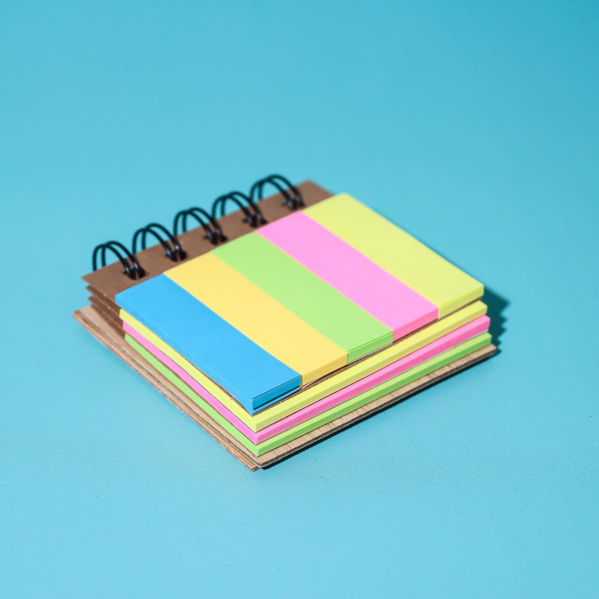 Mini Bamboo Sticky Note Set