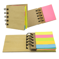 Mini Bamboo Sticky Note Set