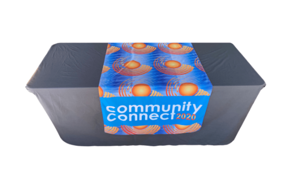 Sublimated Custom Print Table Runner Medium INDENT