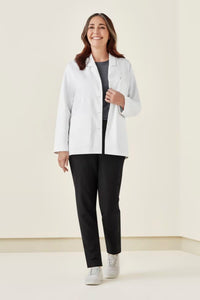 Womens Hope Cropped Lab Coat