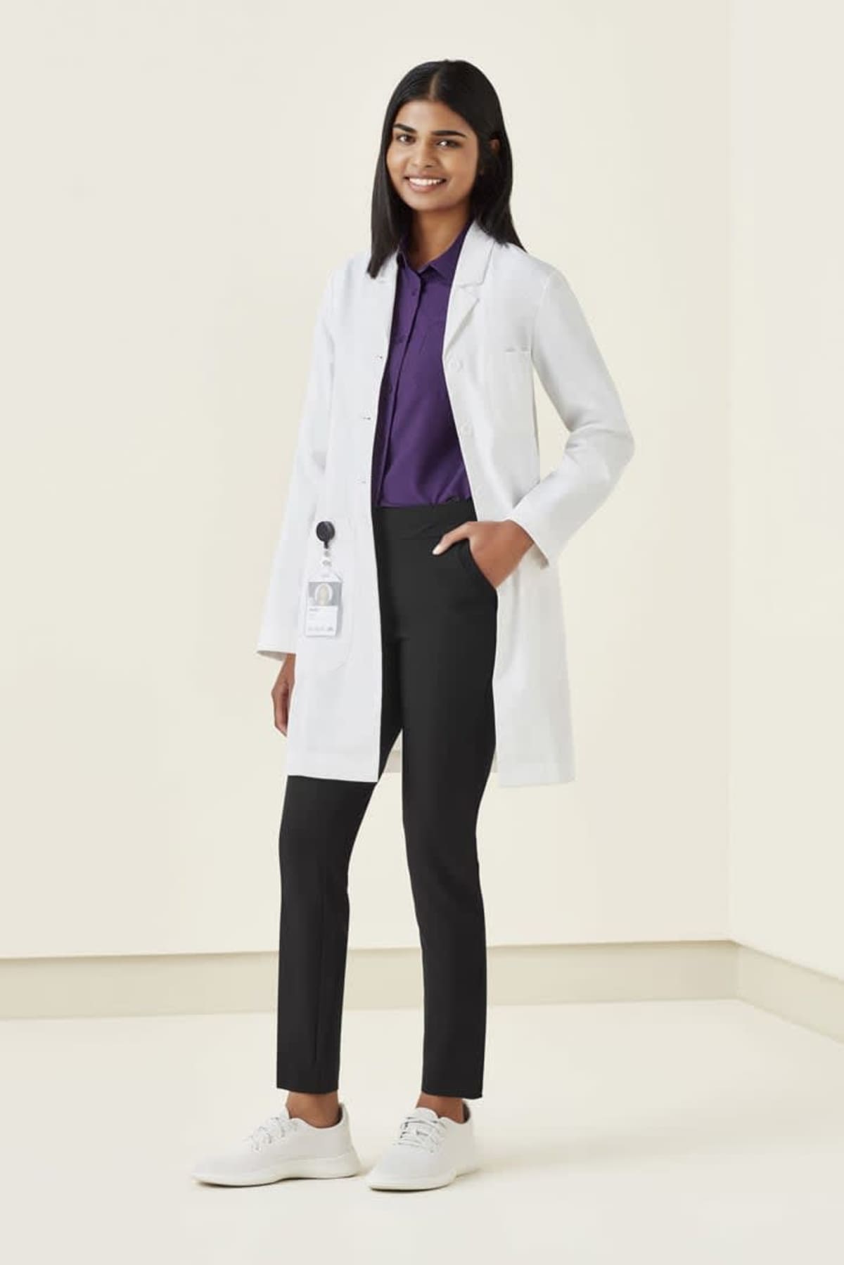 Womens Hope Longline Lab Coat