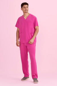 Unisex Pink Scrub Pant