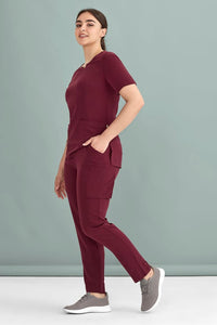 Womens Avery Slim Leg Scrub Pant