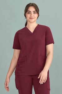 Womens Avery V-Neck Scrub Top