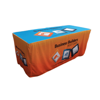 Sublimated Table Cloth Square Fit 762x1835x736mm INDENT