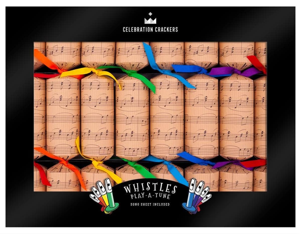 Christmas  Musical Crackers Bon Bons