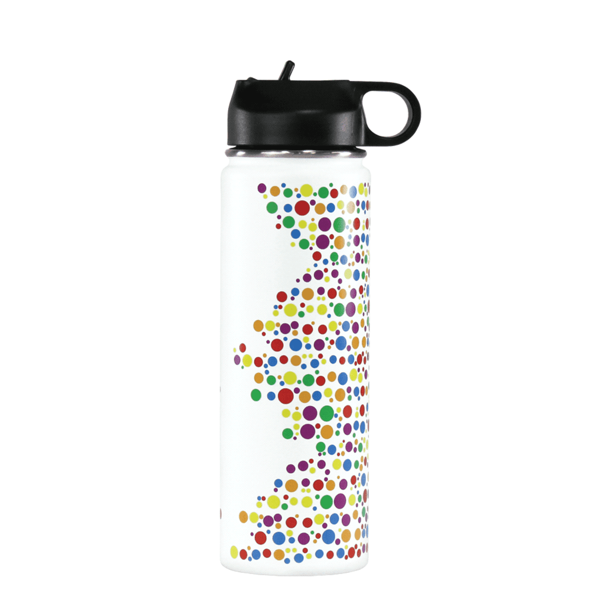 Trekk Stainless Drink Bottle with Rotary Digital Print - 700ml