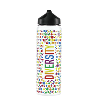 Trekk Stainless Drink Bottle with Rotary Digital Print - 700ml