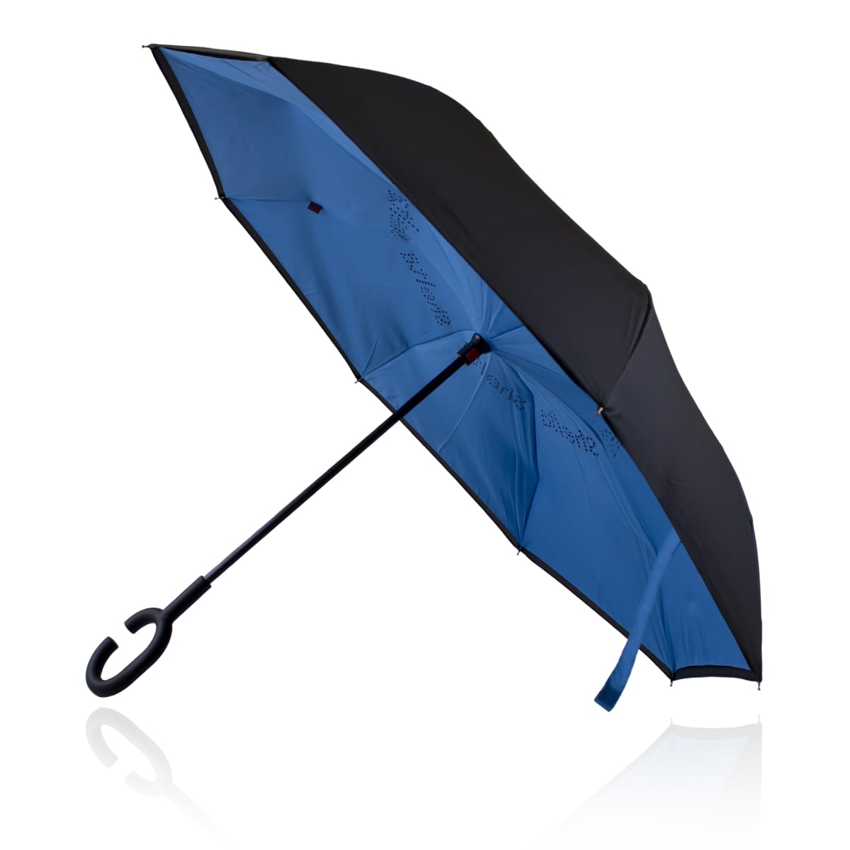 Umbrella 53cm Double Canopy Reverse Shelta