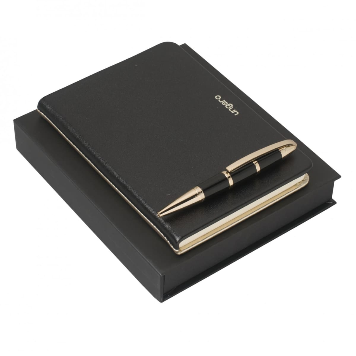 Set Sienna Black & Gold (ballpoint pen & note pad A6)