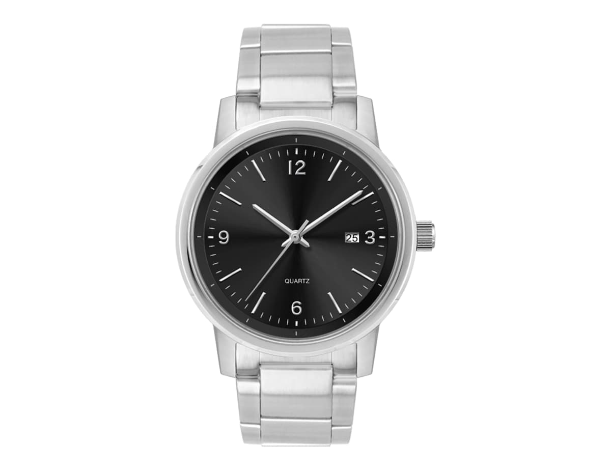 Watch, Mens/Ladies - Folded Steel Band