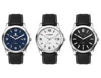Casual Unisex Watch, Leather Strap