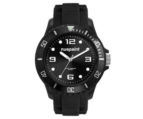 Watch, Unisex with Silicone Strap