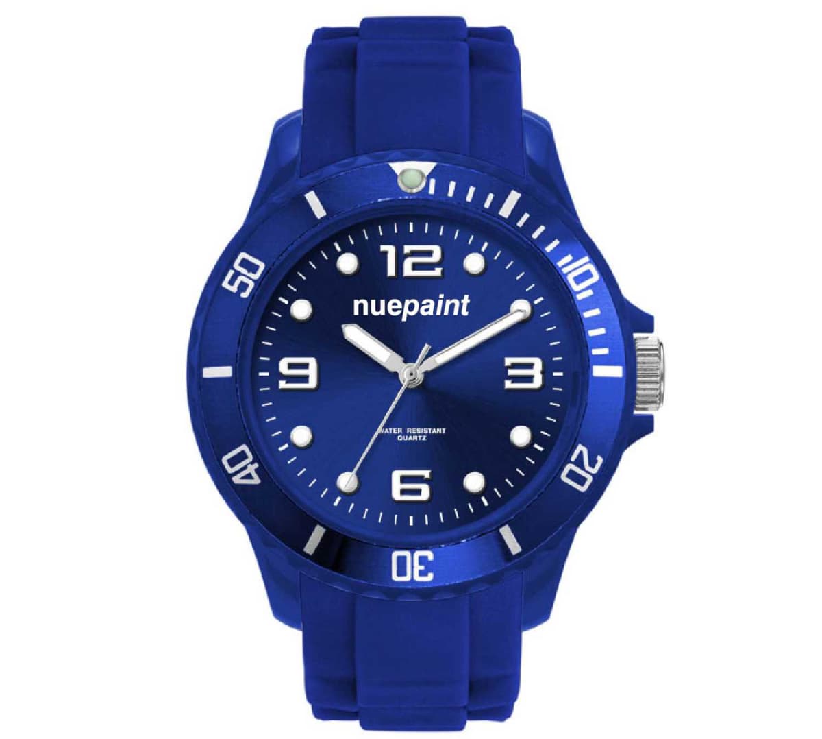 Watch, Unisex with Silicone Strap