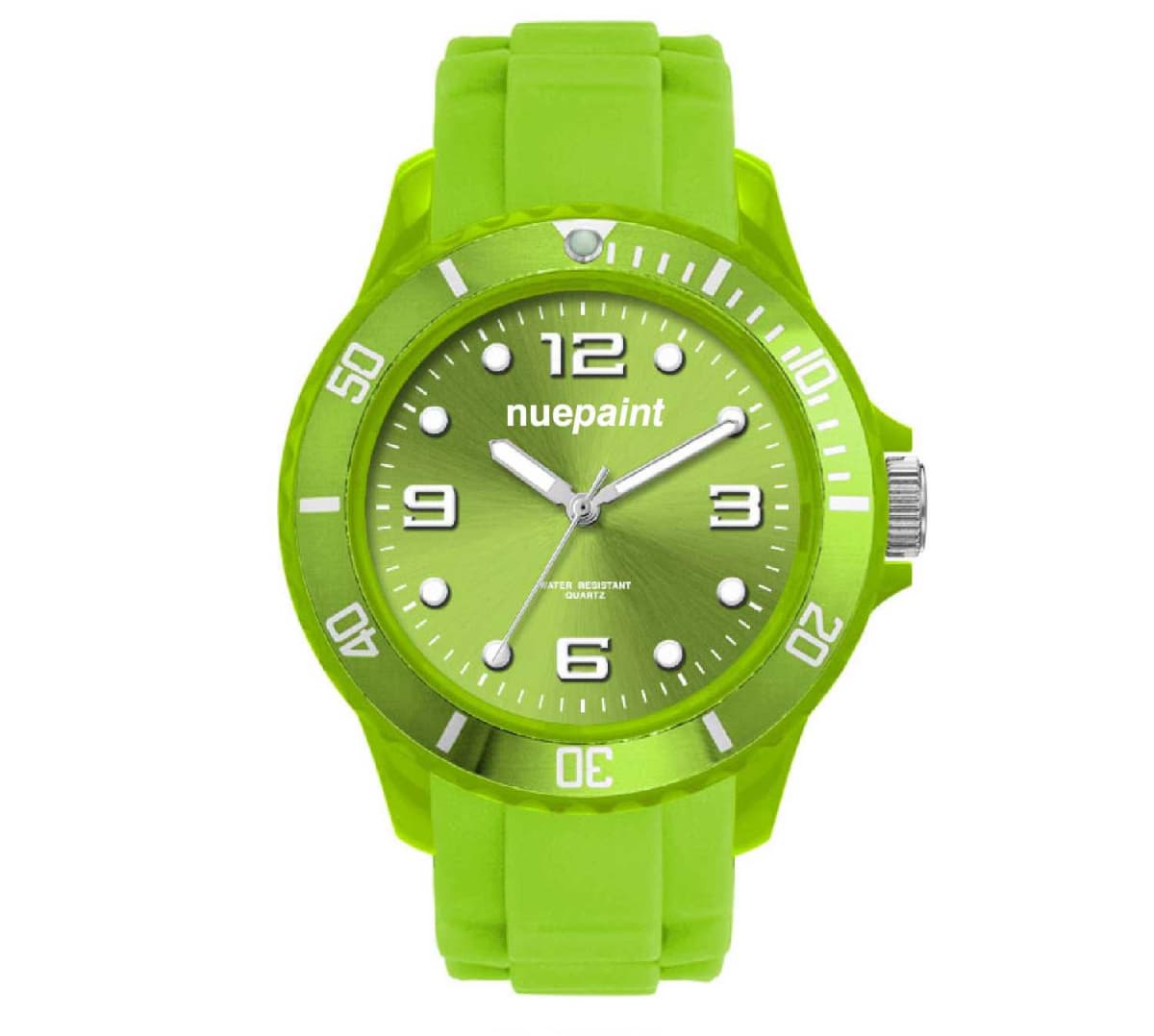 Watch, Unisex with Silicone Strap