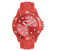 Watch, Unisex with Silicone Strap