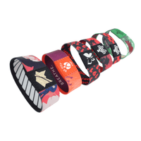 Elastic Wristband Sublimated Double Side with Label INDENT
