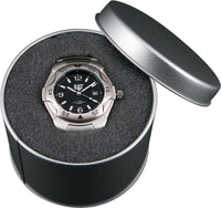 Round Watch Case - Silver
