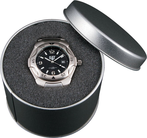 Round Watch Case - Silver