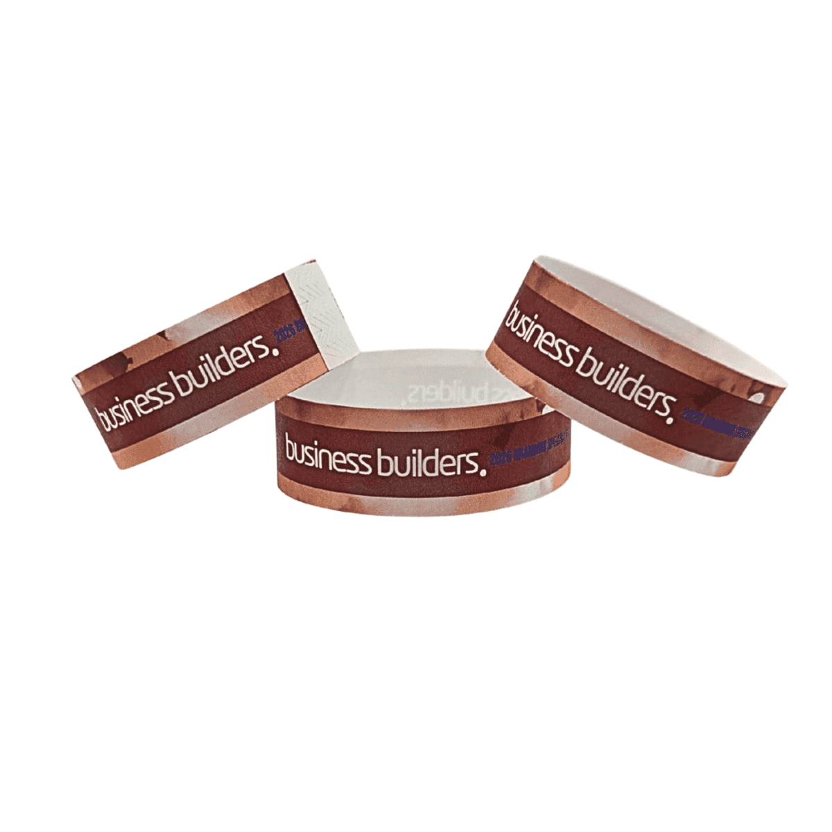 Full Colour 23mm Laser Printed Wristbands Matte Finish Locally Printed