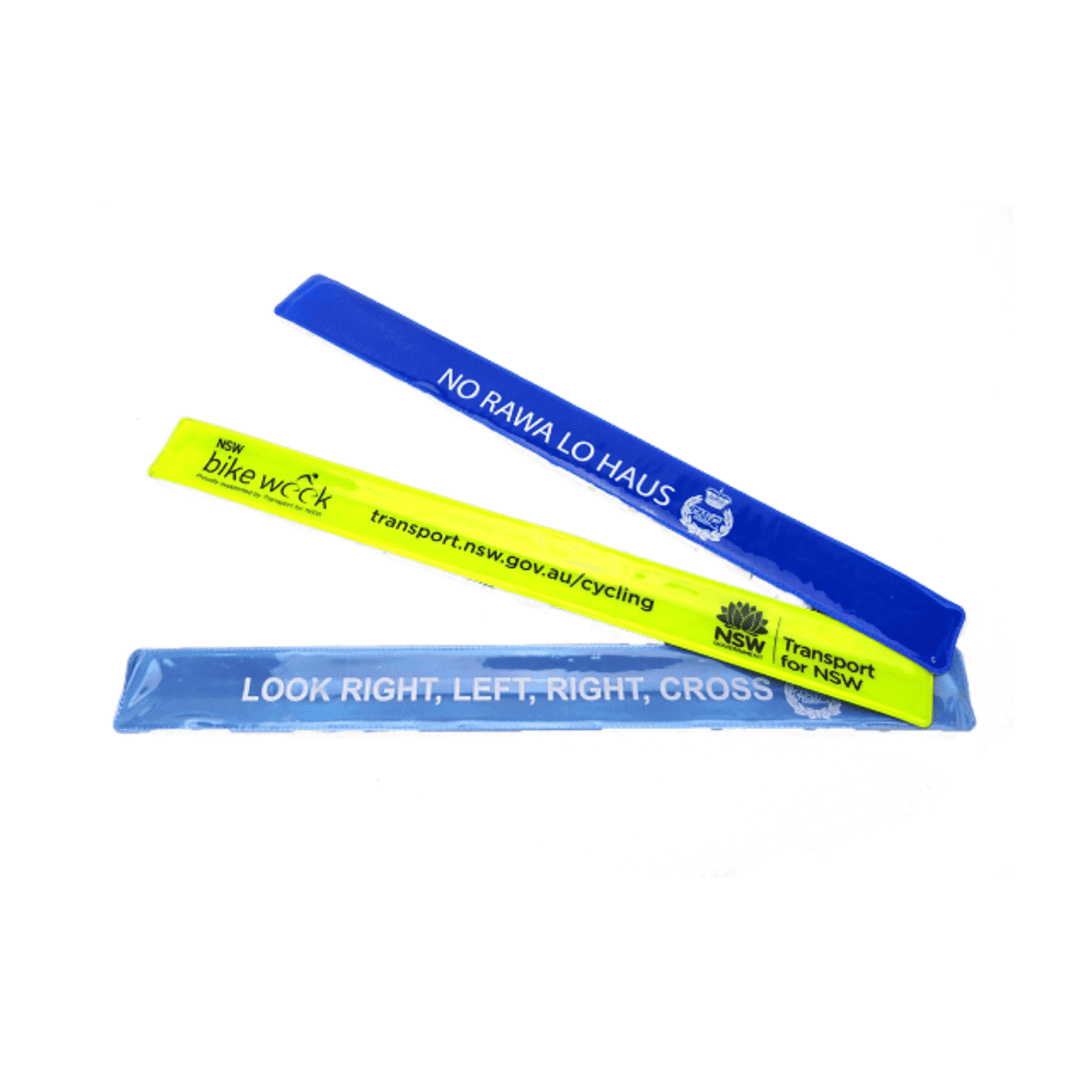 PVC Reflective Slap Bands 30mm W