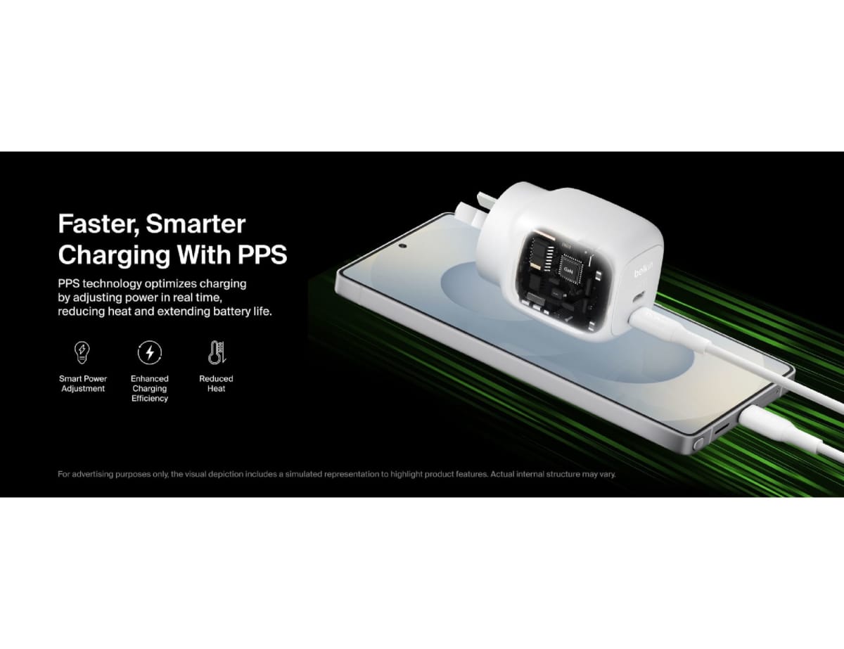 Belkin BoostCharge Pro 67W Dual USB-C GaN Wall Charger
