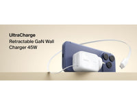 Belkin UltraCharge 45W Retractable GaN Wall Charger