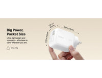 Belkin UltraCharge 45W Retractable GaN Wall Charger
