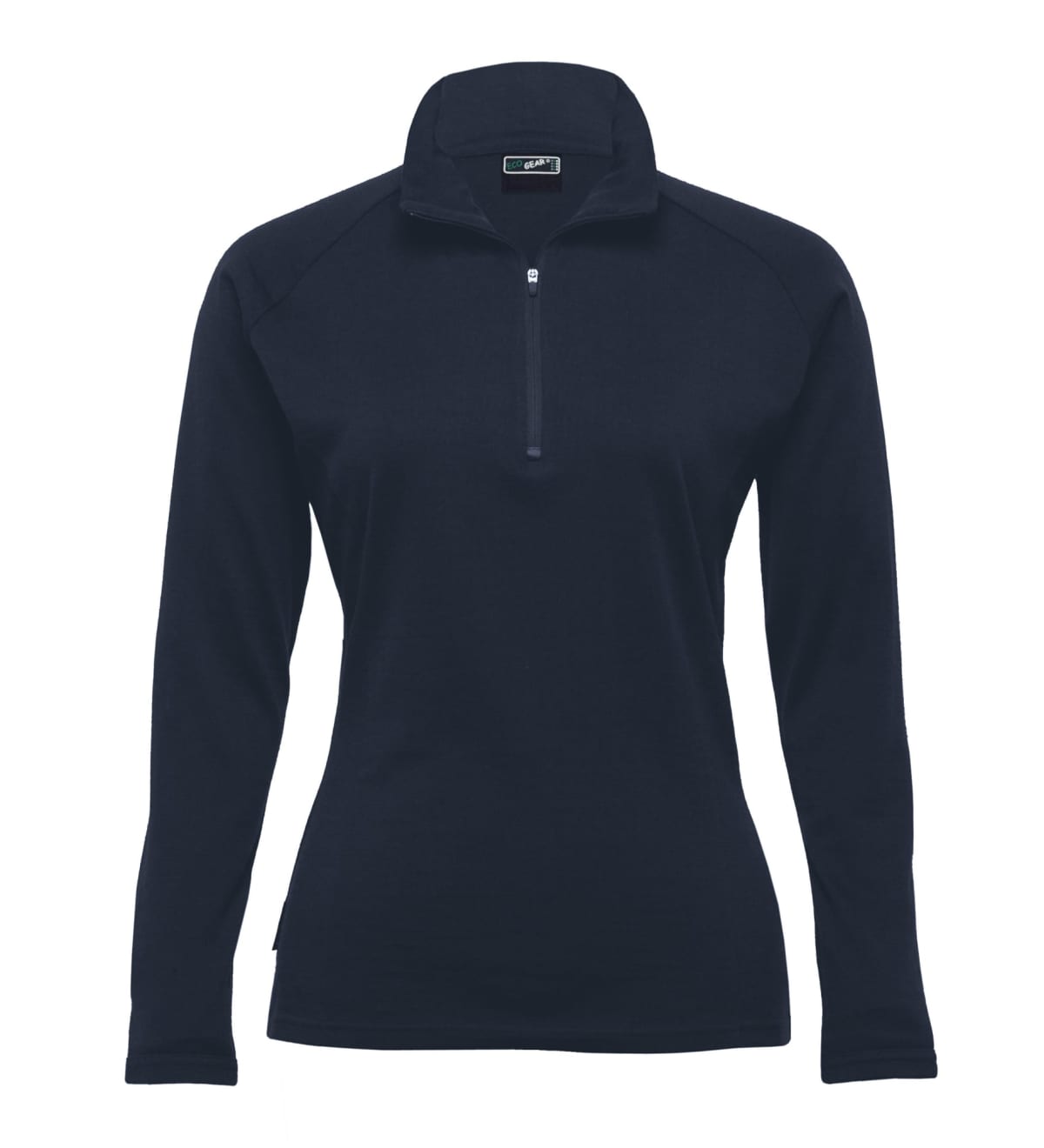 Merino Zip Pullover - Womens