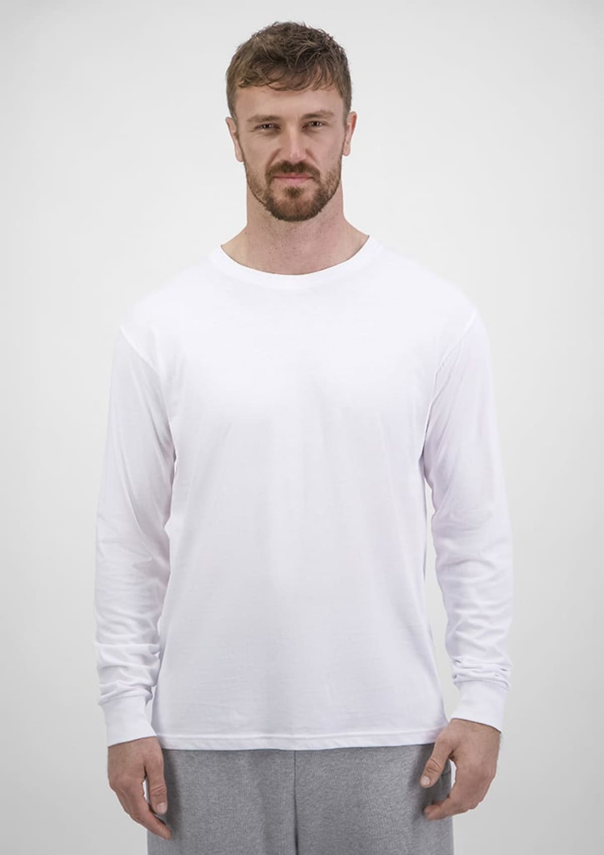 Mens Basis Long Sleeve Tee