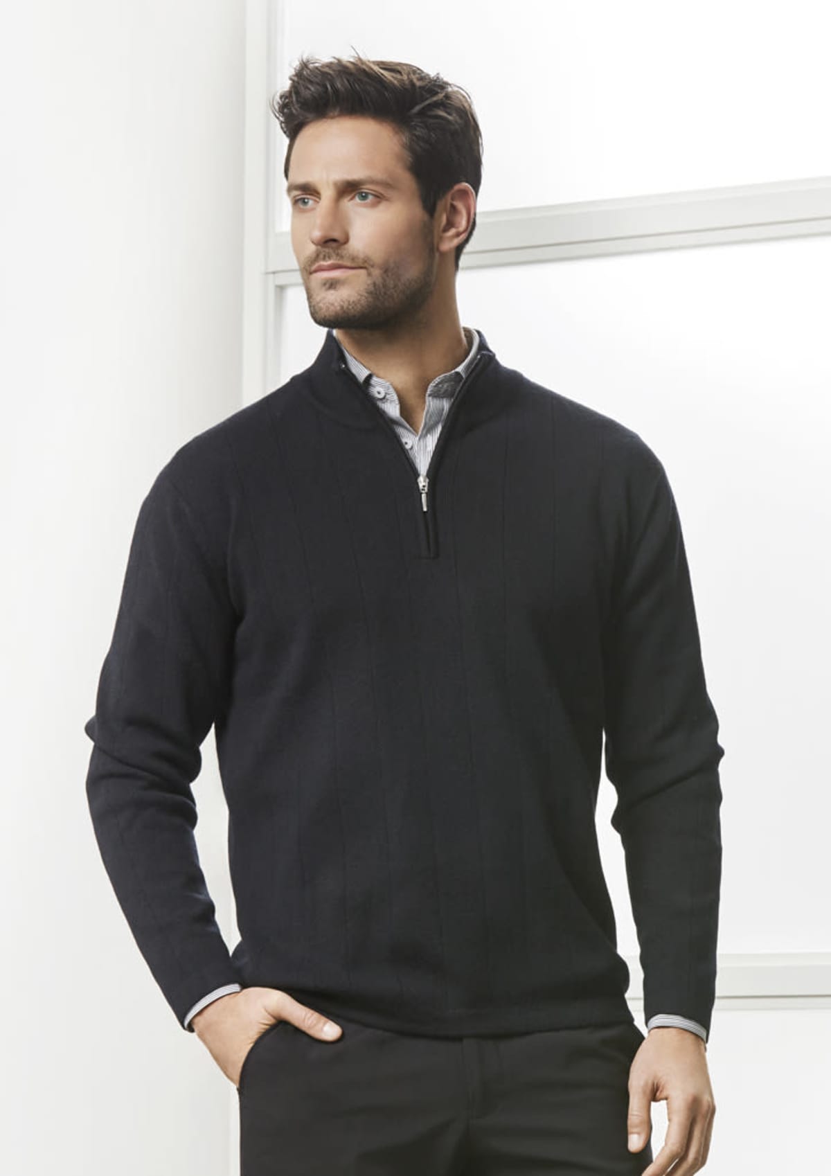 Mens 80/20 Wool Pullover