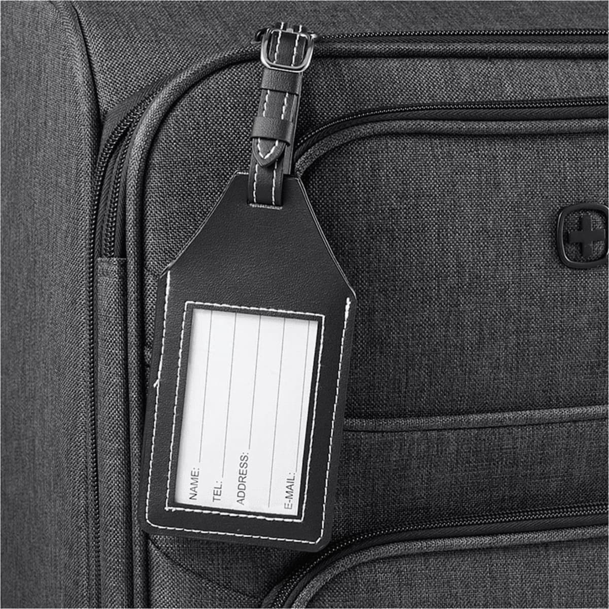 Wander & Roam Luggage Tag w/ AirTag Holder