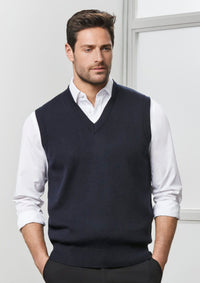 Mens Woolmix Knit Vest