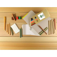 10 Pk Natural Wood Full Size Colouring Pencil