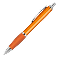 Plastic Pen Ballpoint Silicone Grip Transparent Cara