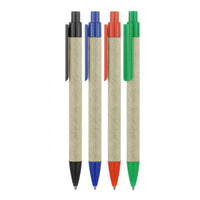 Eco Pen Ballpoint Recycled Paper Sage